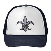 Fleur-de-Lis Hat (silver)