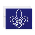 Fleur de Lis invitations