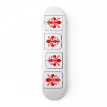 Fleur de lis, Italy skateboards by bestflag Fleur de lis, Italy skateboards