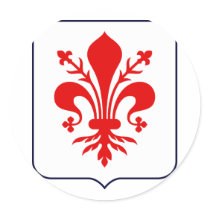 Fleur de lis, Italy stickers by bestflag Fleur de lis, Italy stickers
