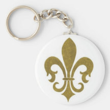 FLEUR DE LIS KEY CHAIN