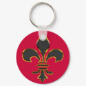 Fleur-de-lis...KeyChain by 777Images Fleur-de-lis...KeyChain