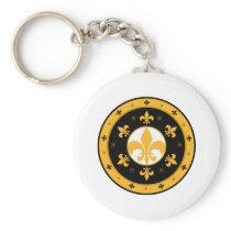 fleur de lis keychains