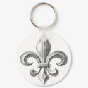 Fleur de Lis keychains