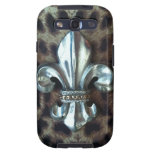 Fleur de-lis leopard print case galaxy s3 covers