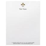 Fleur De Lis letterhead