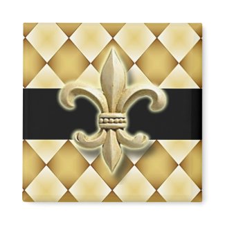 Fleur de Lis magnet magnet