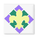 Fleur De Lis magnets by figstreetstudio Fleur De Lis magnets