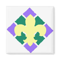 Fleur De Lis magnets by figstreetstudio Fleur De Lis magnets