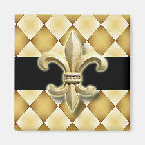 Fleur de Lis magnet magnets