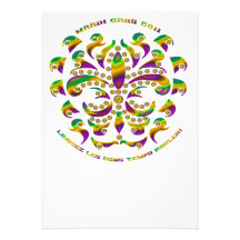 fleur de lis Mardi-Gras 2011 V-2 Announcements