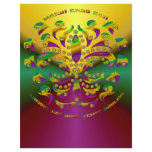 fleur de lis Mardi-Gras 2011 V-2 Flyer Design