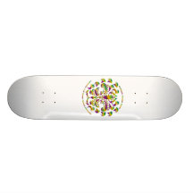 fleur de lis Mardi-Gras 2011 V-2 Skate Decks
