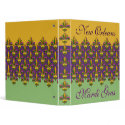 Fleur de lis Mask binder