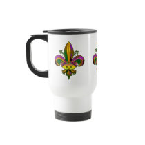 Fleur de lis Mask Coffee Mug