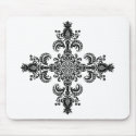 Fleur de lis Meditation 4 corners mousepads