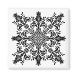 Fleur de lis Meditation Family Reunion Fridge Magnets