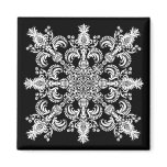 Fleur de lis Meditation Family Reunion Refrigerator Magnet