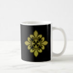 Fleur de lis Mosaic Art Coffee Mugs