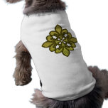 Fleur de lis Mosaic Art Dog Tee