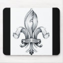 Fleur de Lis Mousepad by MistaSCARY Fleur de Lis Mousepad
