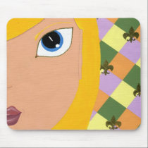 Fleur de Lis mousepad