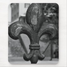 Fleur de lis Mousepad