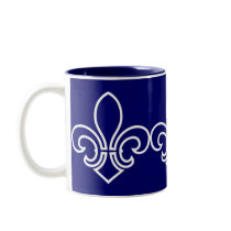 Fleur de Lis Coffee Mug