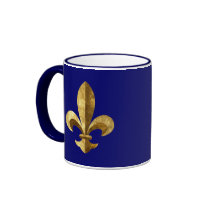 Fleur-de-lis Mugs
