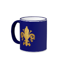 Fleur-de-lis Coffee Mugs