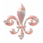 Fleur De Lis Orleans Pink t-shirts