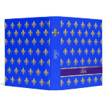 Fleur-de-lis Pattern binders