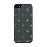 Fleur De Lis Pattern Carved® Maple iPhone 5 Case