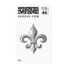 Fleur de Lis Postage