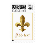 Fleur-de-lis Postage Stamps