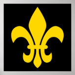 Fleur de Lis Poster