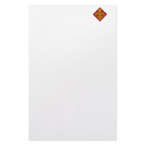Fleur De Lis Red stationery by figstreetstudio Fleur De Lis Red stationery