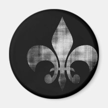 Fleur-de-lis Refrigerator Magnets