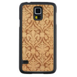 'Fleur-de-Lis', reproduction wallpaper designed by Carved® Maple Galaxy S5 Case