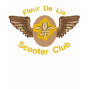 Fleur De Lis Scooter Club t-shirts