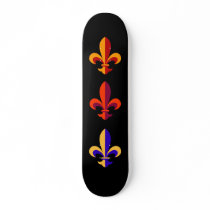 Fleur-de-lis skateboards