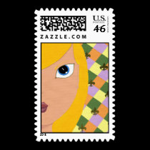 Fleur de Lis stamp