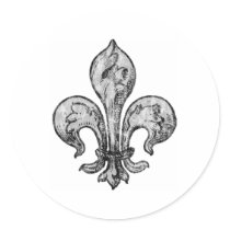 Fleur de Lis sticker