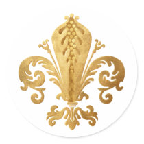 Fleur-de-lis stickers by NJHeart Fleur-de-lis stickers