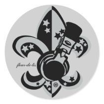 fleur-de-lis stickers