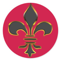 Fleur-de-lis Sticker