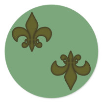 Fleur de Lis Sticker