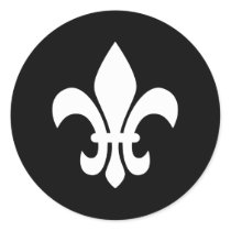 Fleur de Lis stickers
