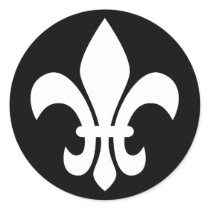 Fleur de Lis stickers by silhouette_emporium Fleur de Lis stickers