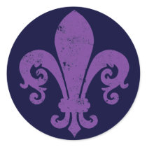 Fleur-de-lis stickers